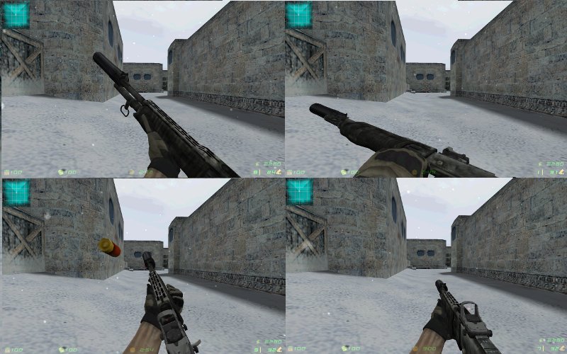 MW2 Spas12 with silencer