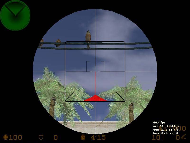 Pro Red Line Sniper Scope
