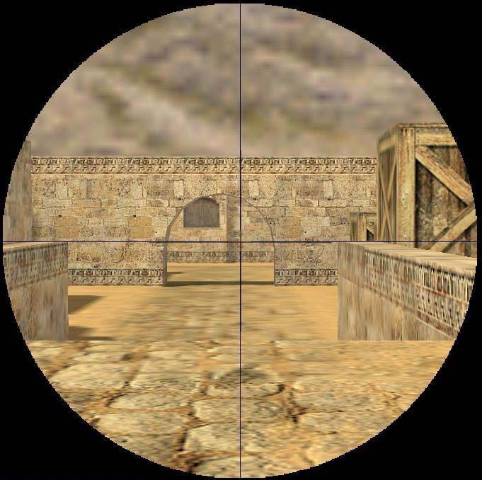 Simple crosshair