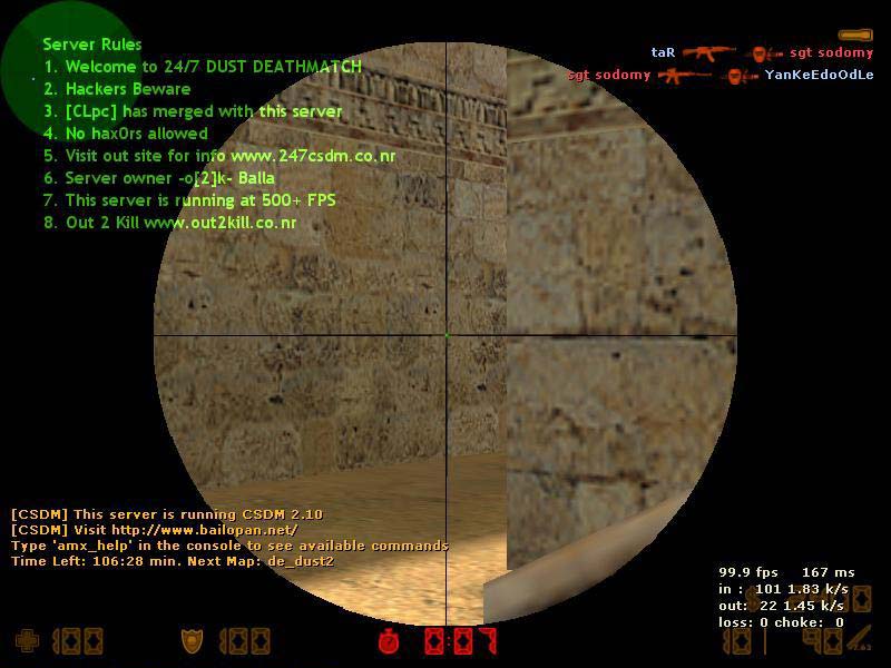 Sniper scope res
