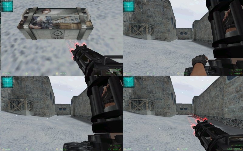 Восьмистволка из фильма "Обитель зла2"