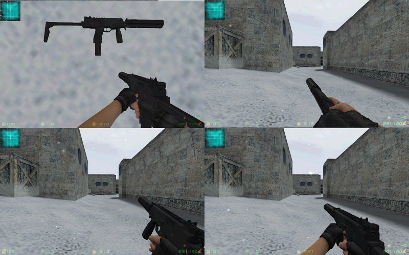 MP9 с глушителем