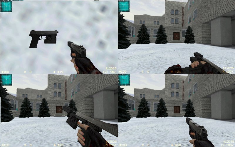 Silver HK Mark 23 Socom