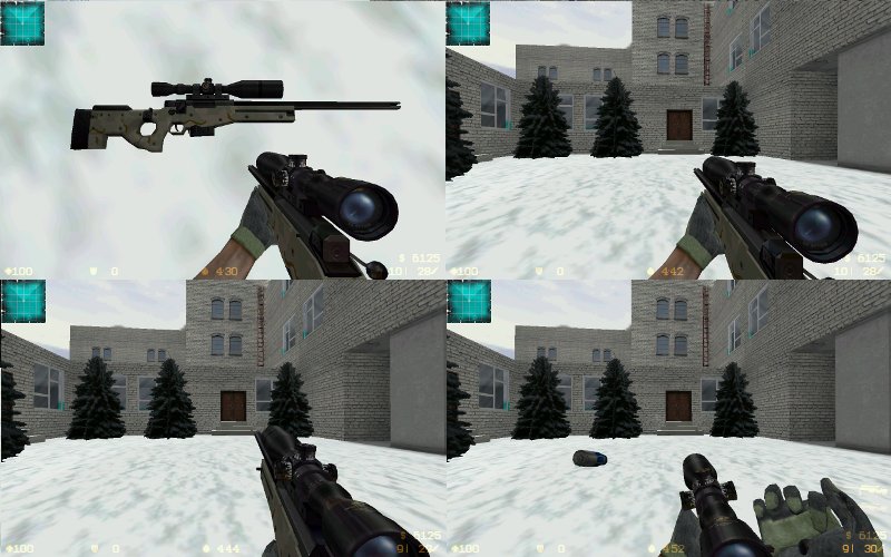 AWP c руками из COD4