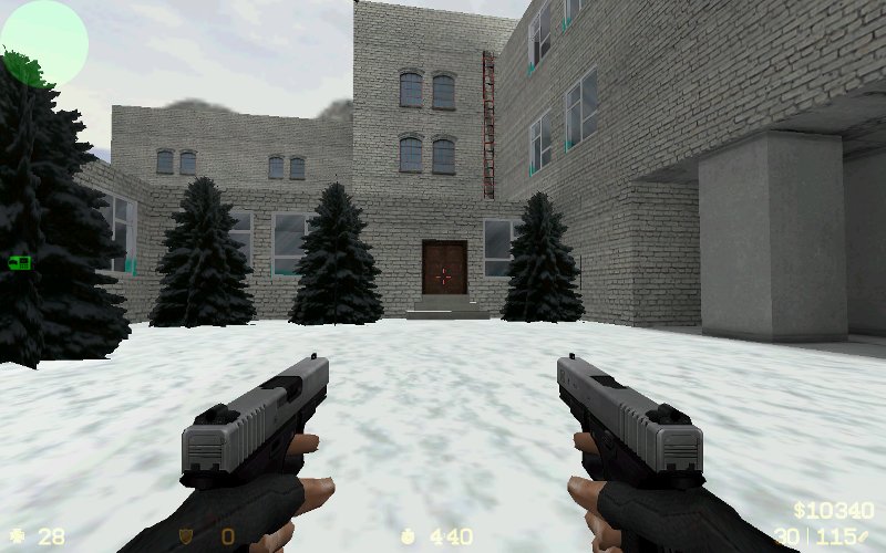 Dual silver Glock19