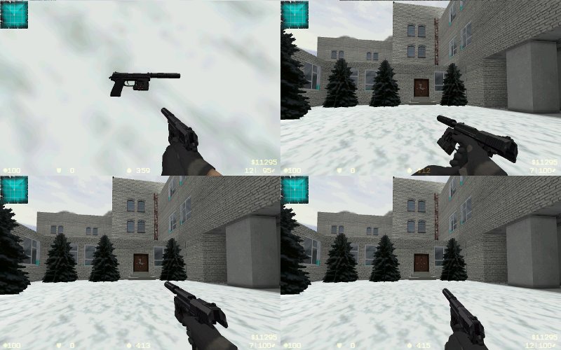HK Mark 23 со включеным лазером
