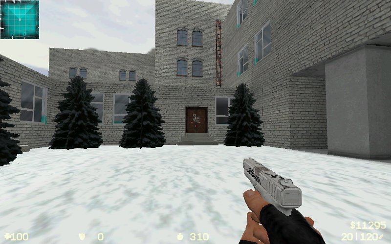 White tribal glock
