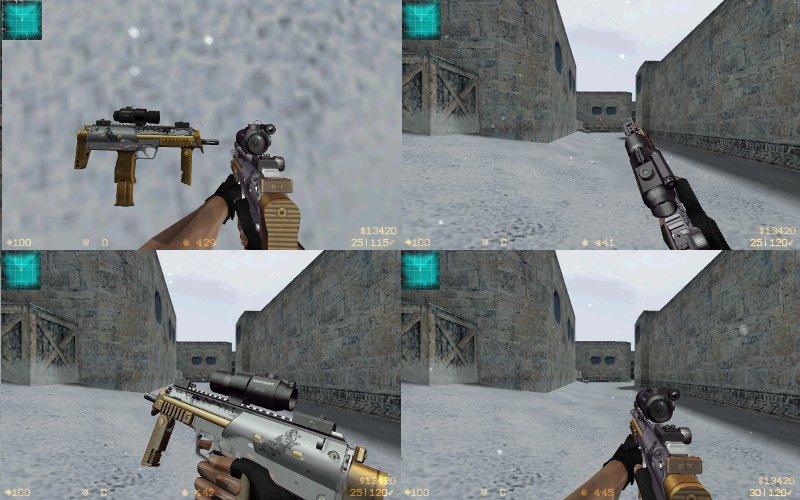 Коллекционный mp7a1