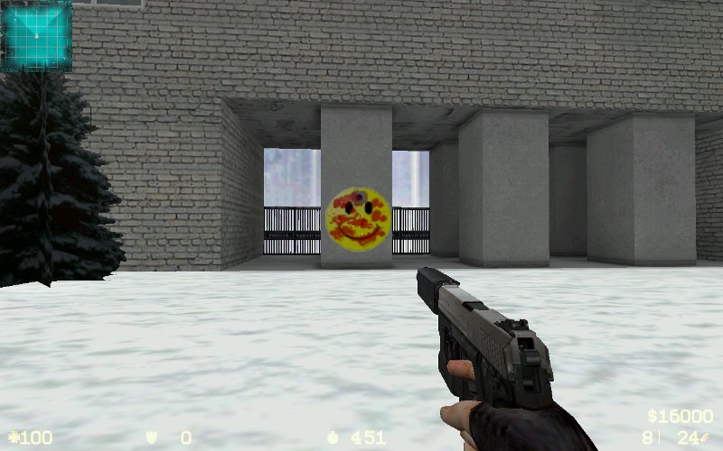 Bloody smiley