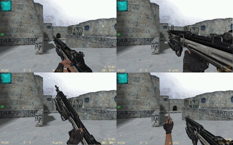 M-14 With M203 Fuck anims