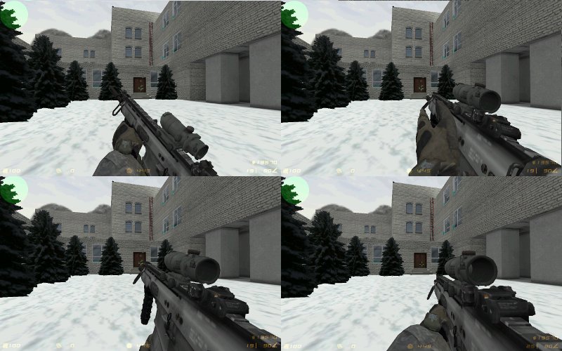 MW2 SCAR + all attachements