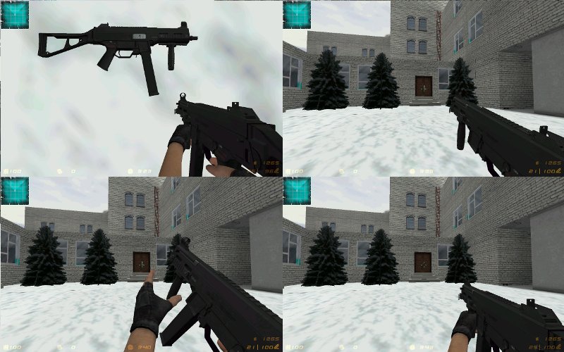 Конвертированный HK UMP 45