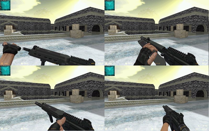 Berretta AR57 со сьемным глушителем