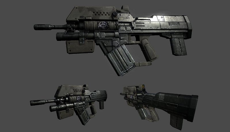 Конверт Bullpup из Quake
