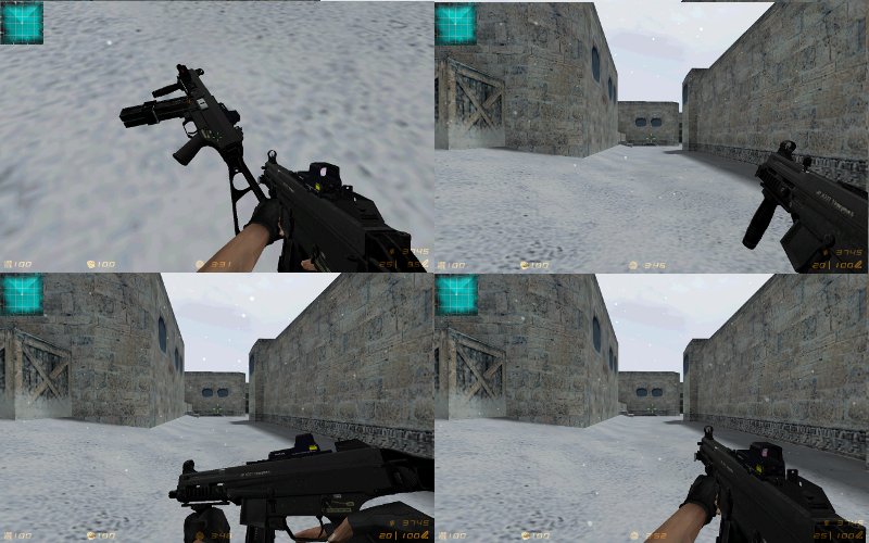 UMP45 с двумя магазинами