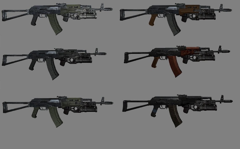 Пак Stalker АКС-74 с ГП-30