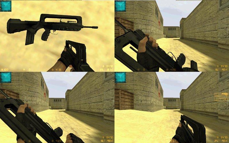 Famas MW2 anims