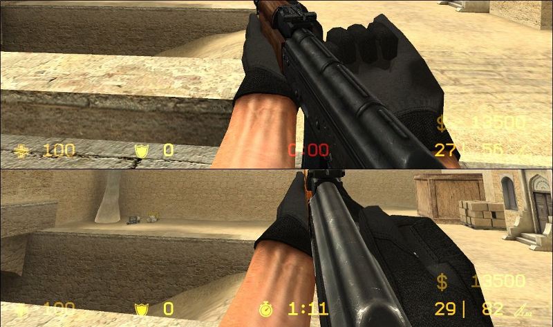 Black Heavy Gloves