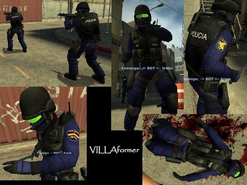 CSS Spanish Police - G.E.O. V.2