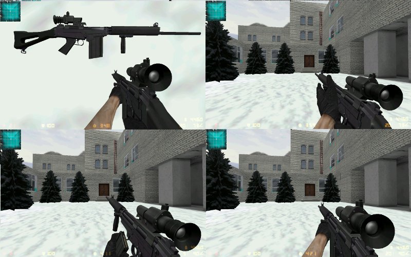 FN-FAL Sniper Setup pack