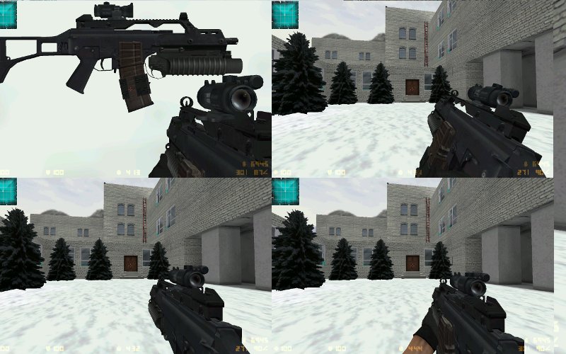 Custom G36c + M203