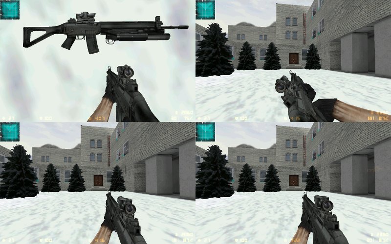 SIG551 GW97K из Stalker