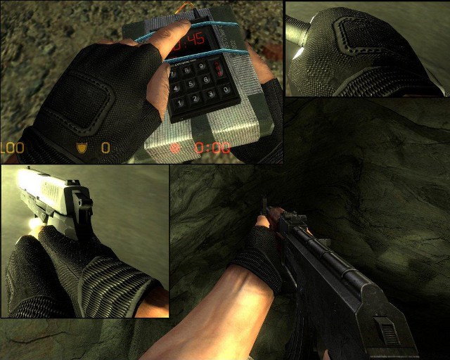 Перчатки в стиле cs condition zero