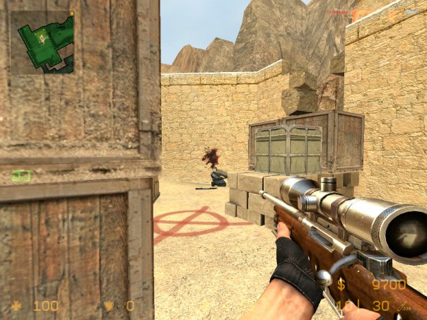 Wood+chrome awp