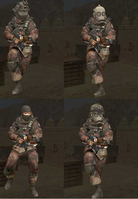 Red terrorists pack from mw2