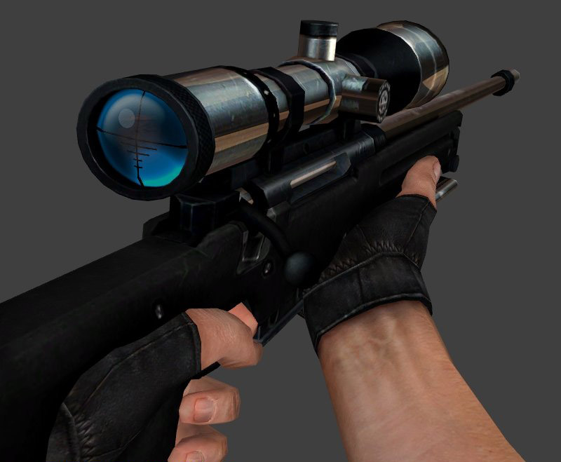 Black chrome awp