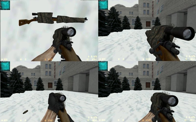 Замаскированная K-98