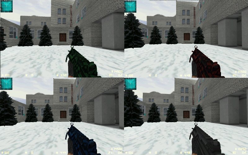 MW2 MP5k camo pack