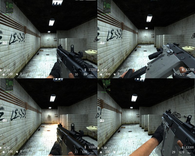 Kriss Super V on MW2 looks like anims