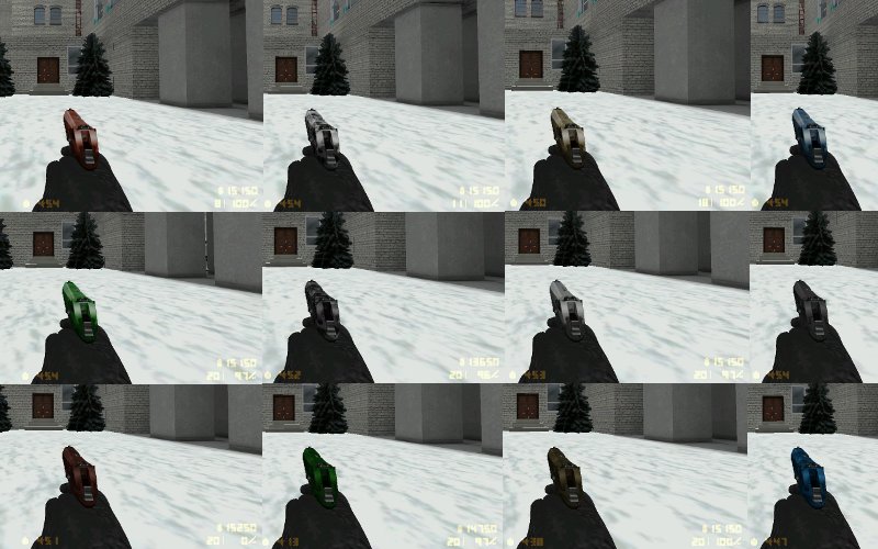 Beretta MW2 Anims Five Seven pack