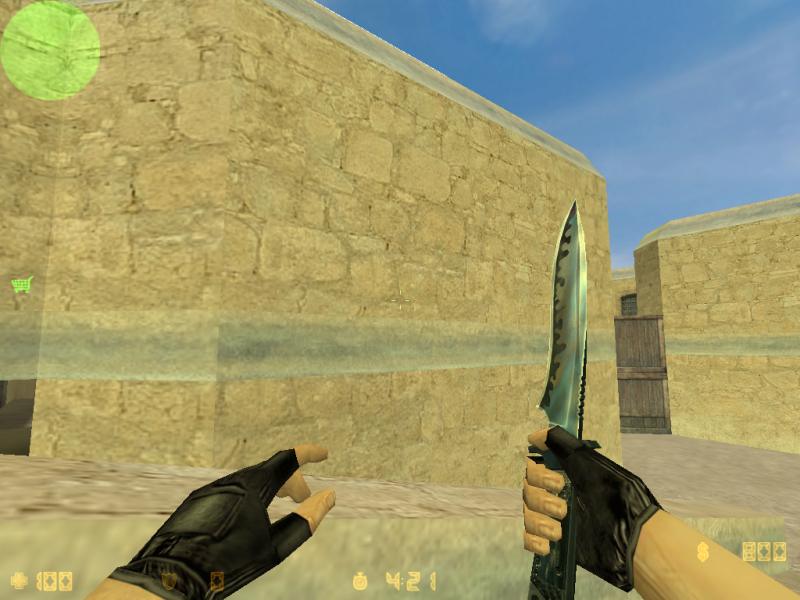 Stainless steel defaul knife