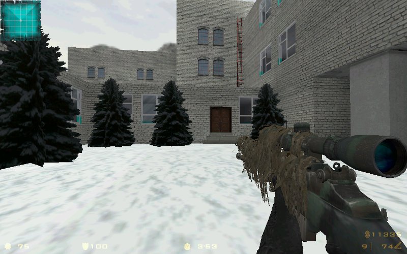 Замаскированная M21 из COD4