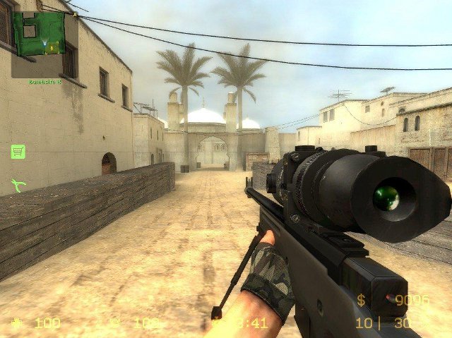 Spec Ops AWP with AN4 Night Vision Scope