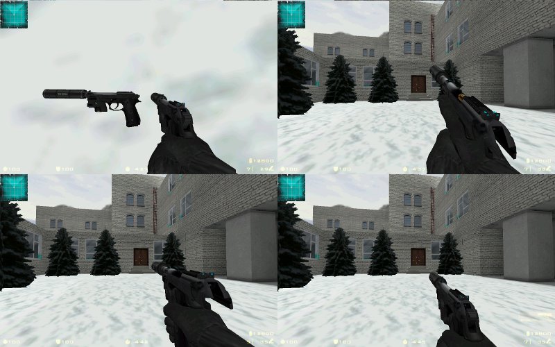 Tactical Beretta 92FS for Deagle