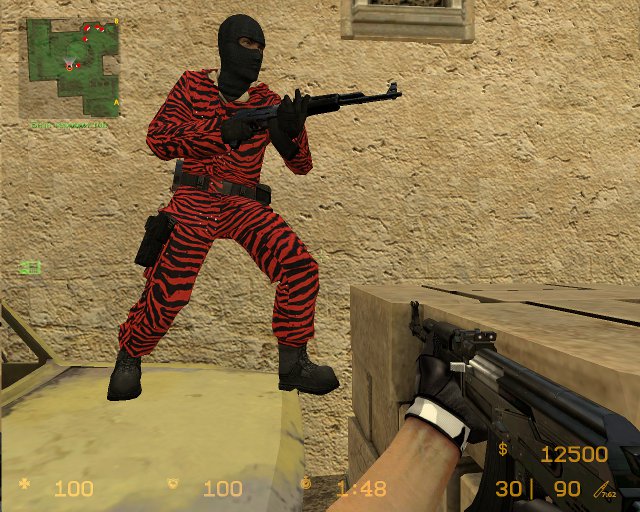 Black ak-47