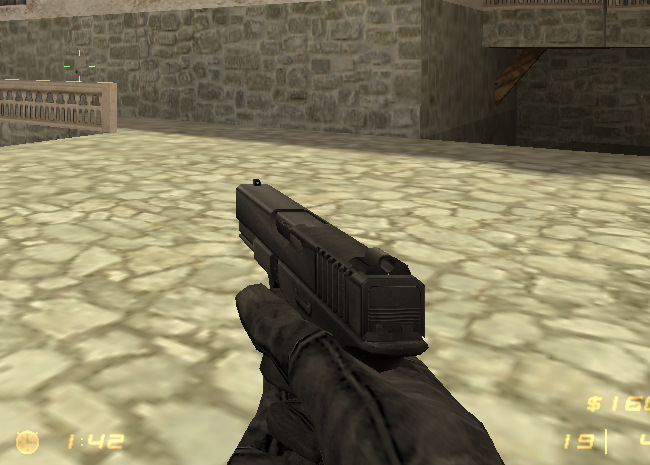 Black Glock 18 + sound