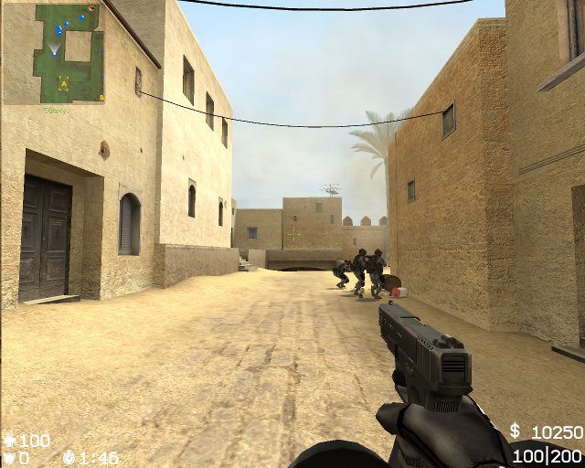 Auto glock with c-mag