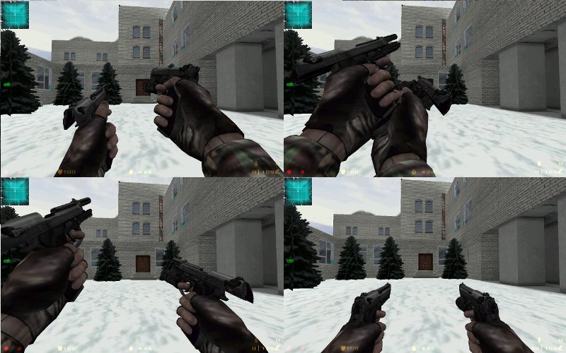 Dual Berettas Metro 2033 style
