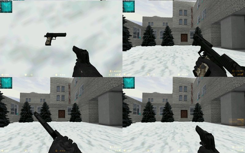 Desert Eagle с рукояткой из змеиной кожи