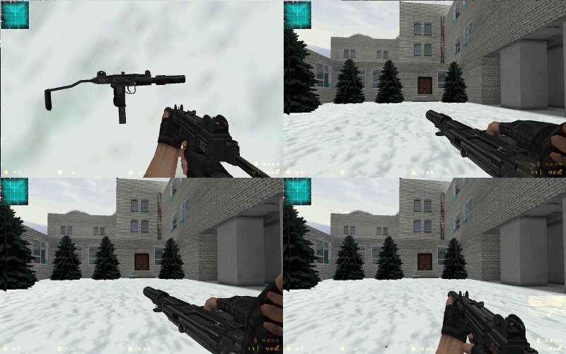 Бесшумный UZI
