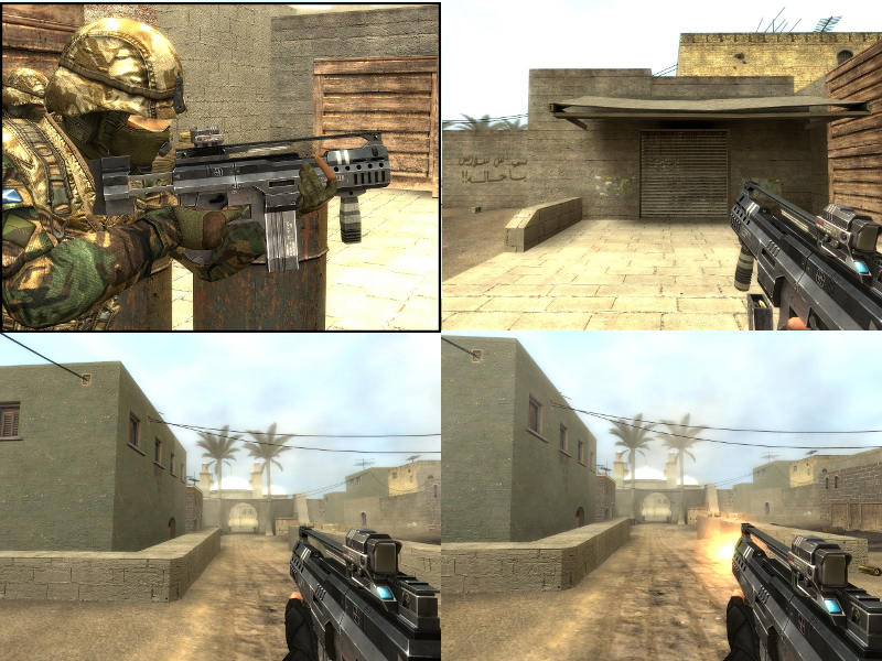 CSS battlefield 2142 MP5