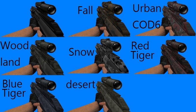 Bower Ranger's AUG A3 Camo pack
