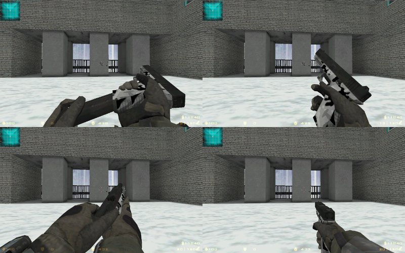 Mw2 G18c-snow camo