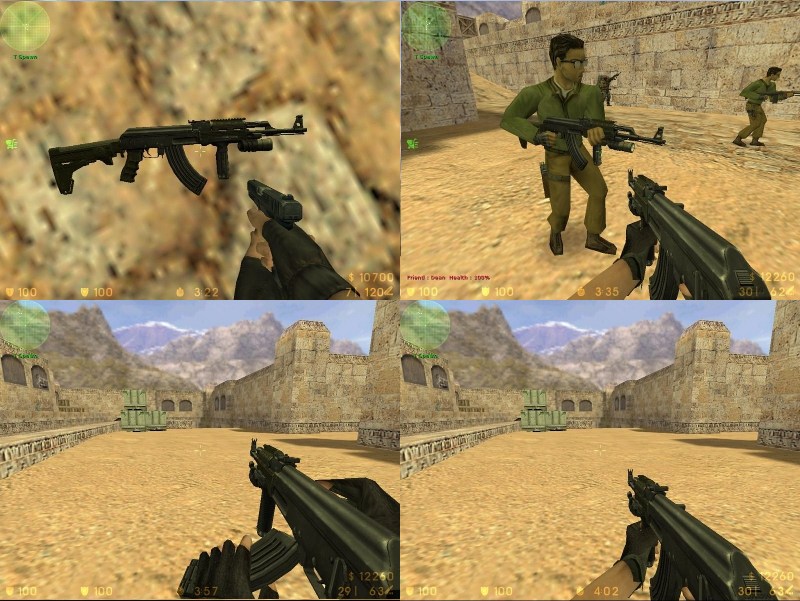 Tactical АК-47 USA modernized
