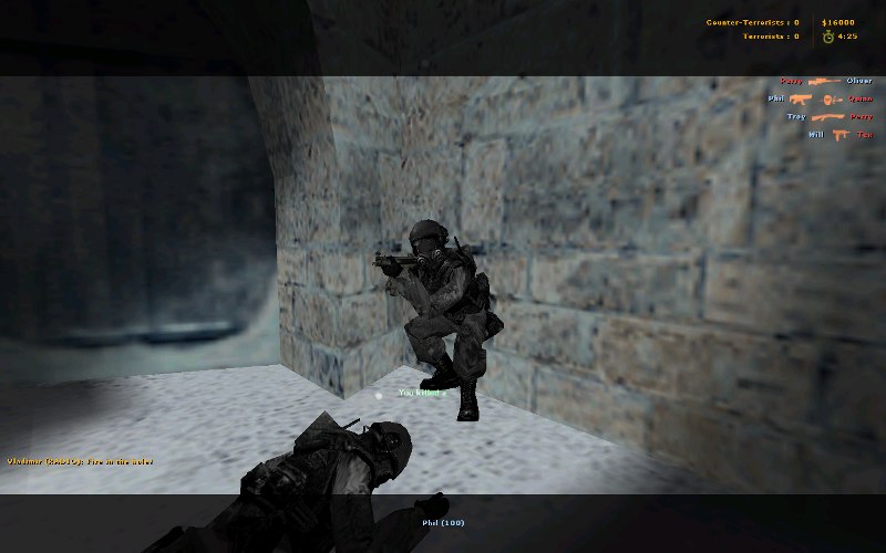 Black camo sas