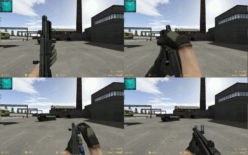 HK MP-5 With M203 New Anims